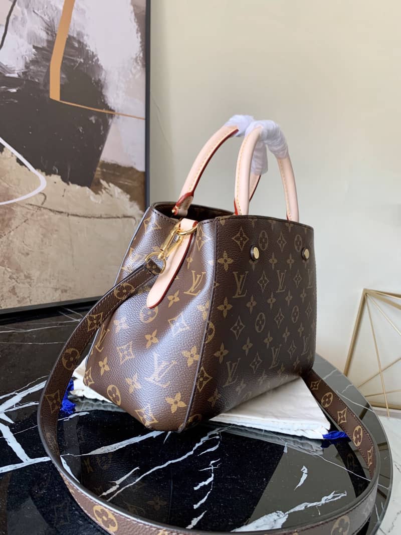 Louis Vuitton Montaigne BB Monogram Shoulder Bag Replica M41055