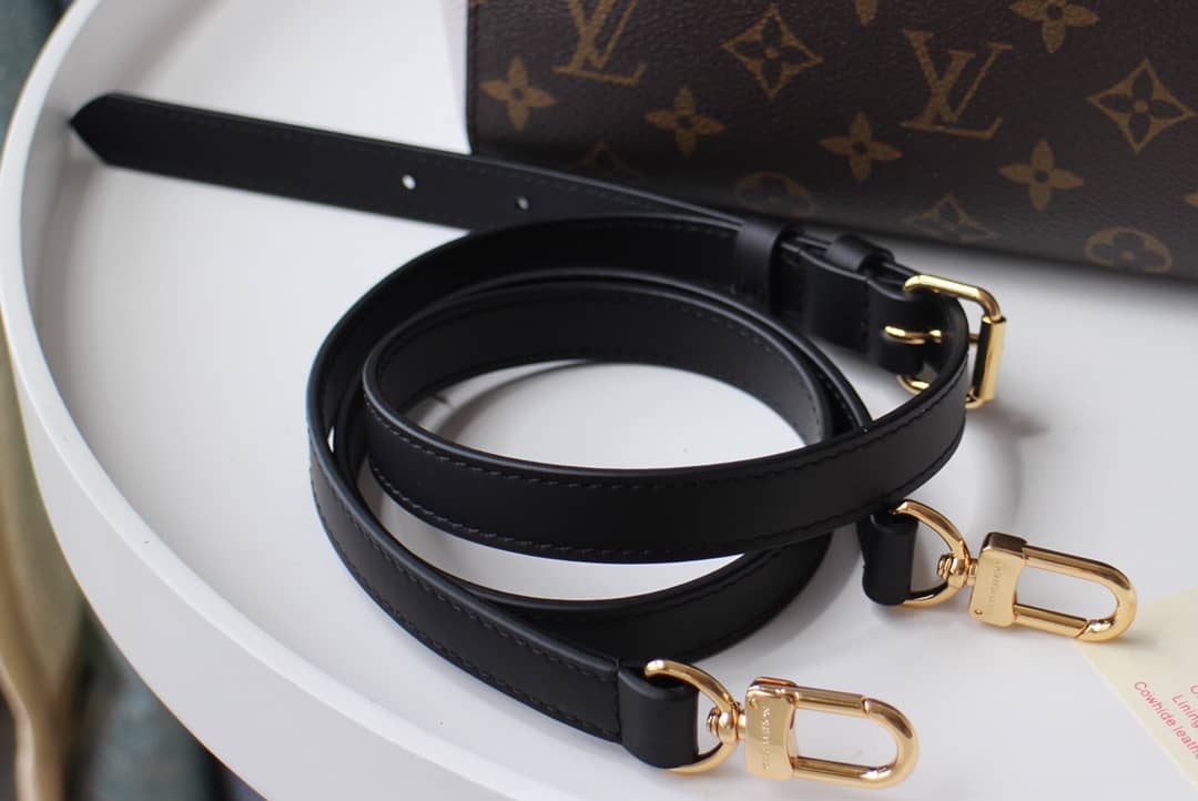 Louis Vuitton Monogram Fold MM 2way Tote Replica Red M45409