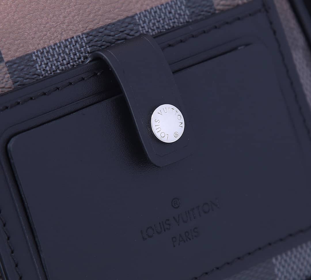 Louis Vuitton Alpha Damier Graphite Giant Messenger Bag Replica Orange N40408