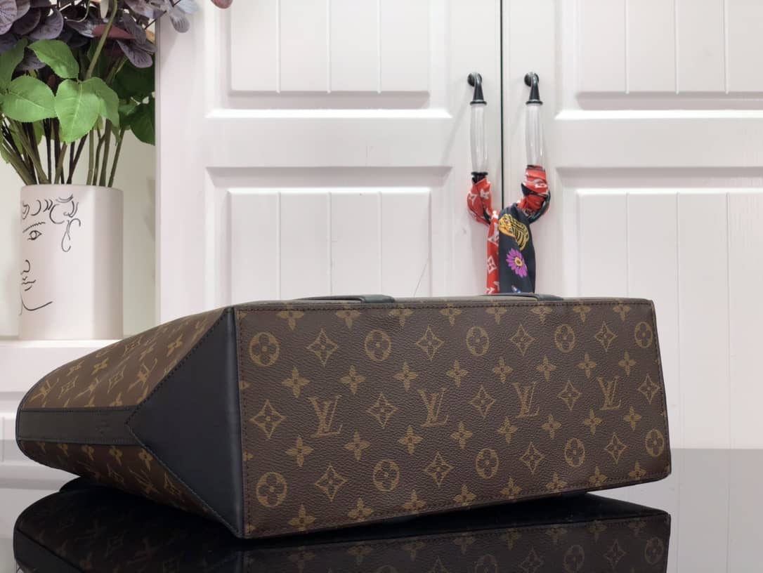 Louis Vuitton Monogram Macassar PM Weekend Tote Replica M45734