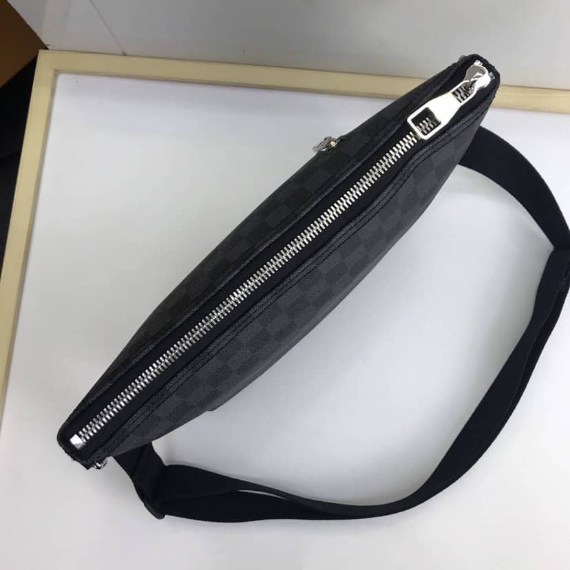 Louis Vuitton Mick PM Damier Graphite Replica Shoulder Bag N41211