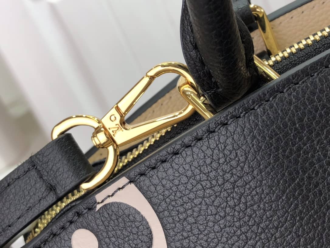 Louis Vuitton Grand Palais Monogram Empreinte Bag Replica Black M45811