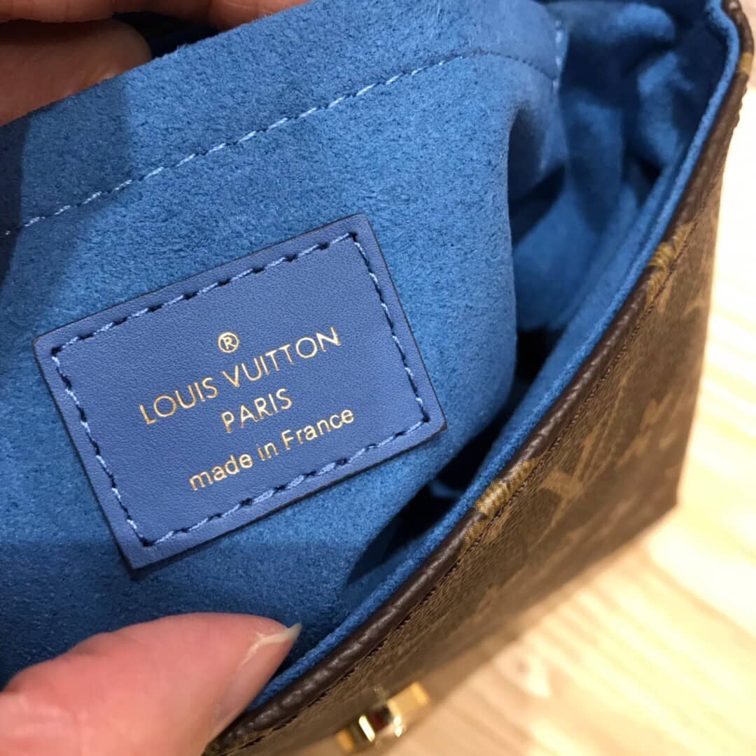 Louis Vuitton Monogram Canvas Locky BB Bag Replica Blue M44321