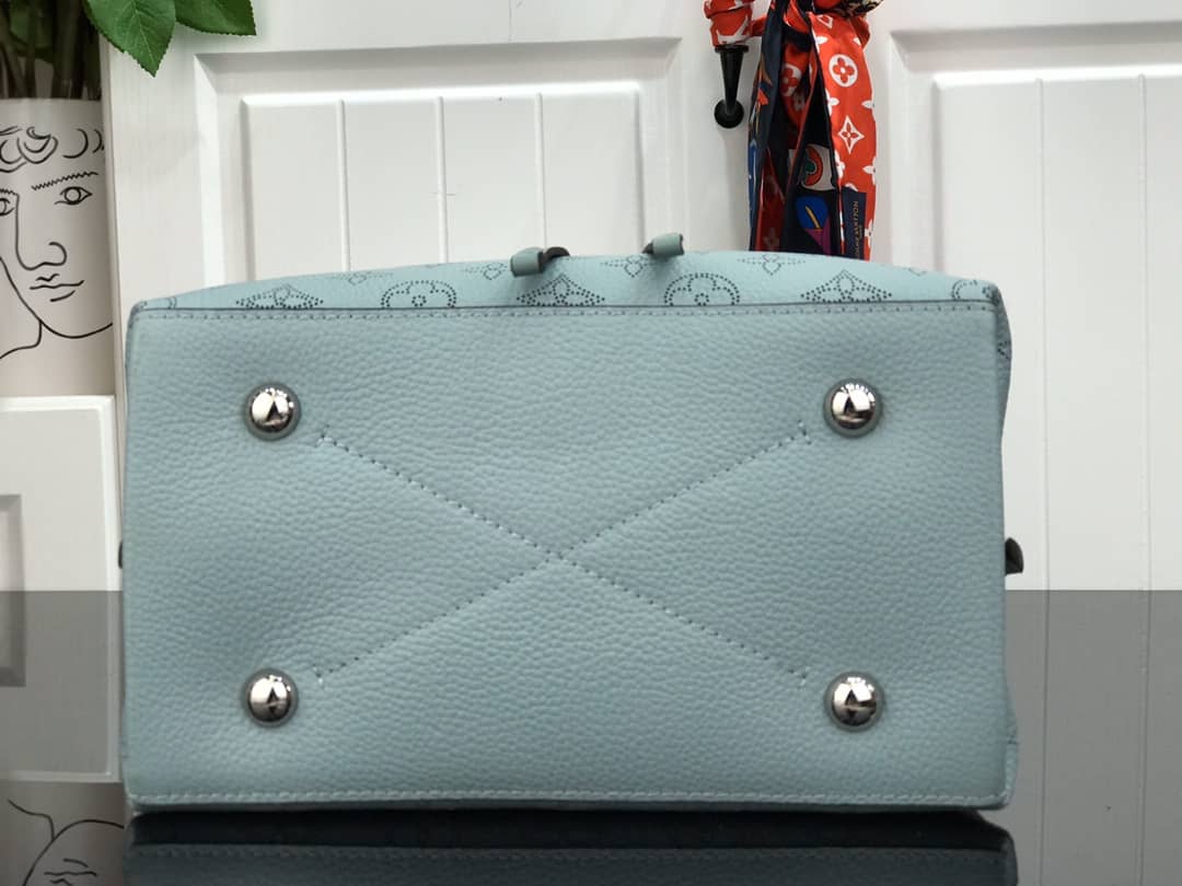 Louis Vuitton Mahina Muria Replica Handbag Blue M55801