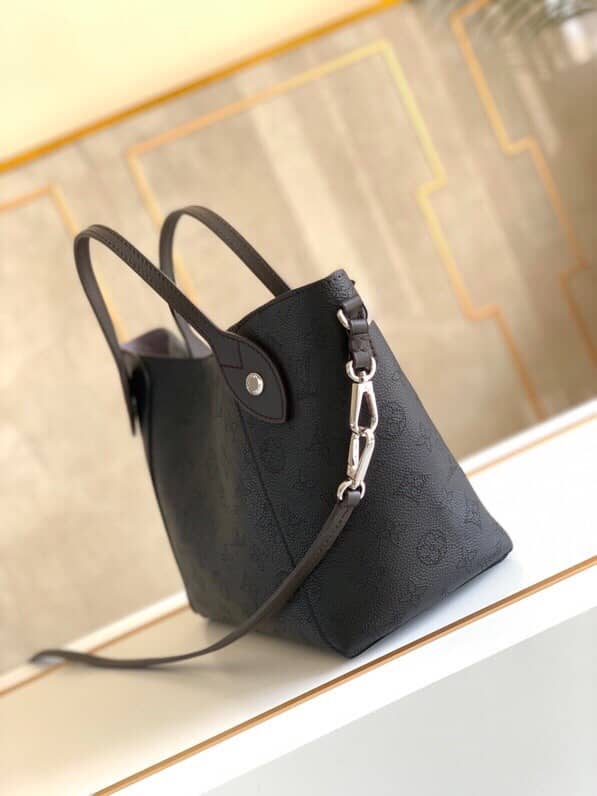 Louis Vuitton Mahina Hina PM Leather Tote Replica Black M54353