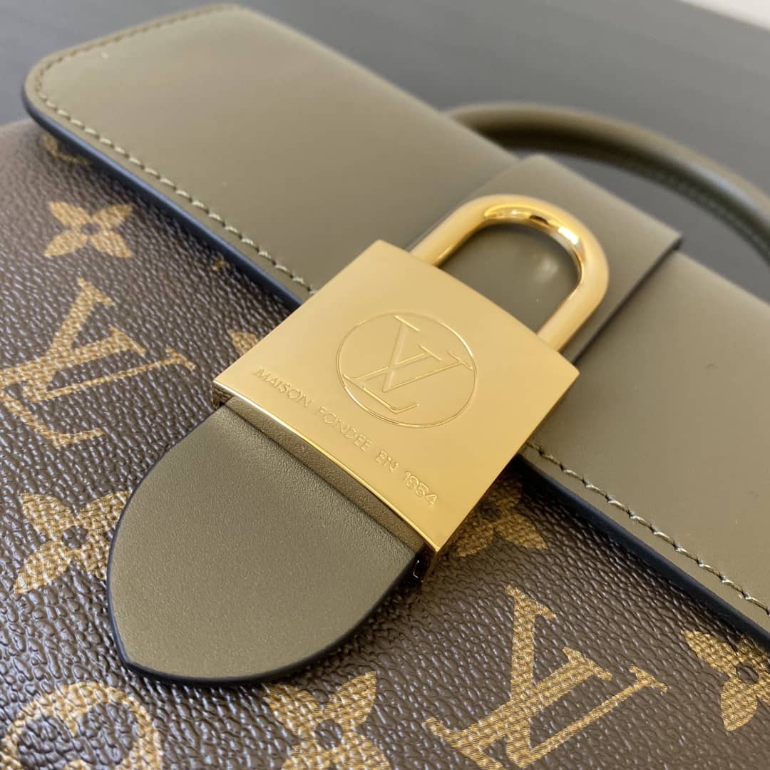 Louis Vuitton Monogram Canvas Locky BB Bag Replica Green M44321