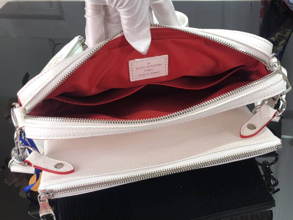 Louis Vuitton Damier Trio Pink M20665 Replica Messenger Bag