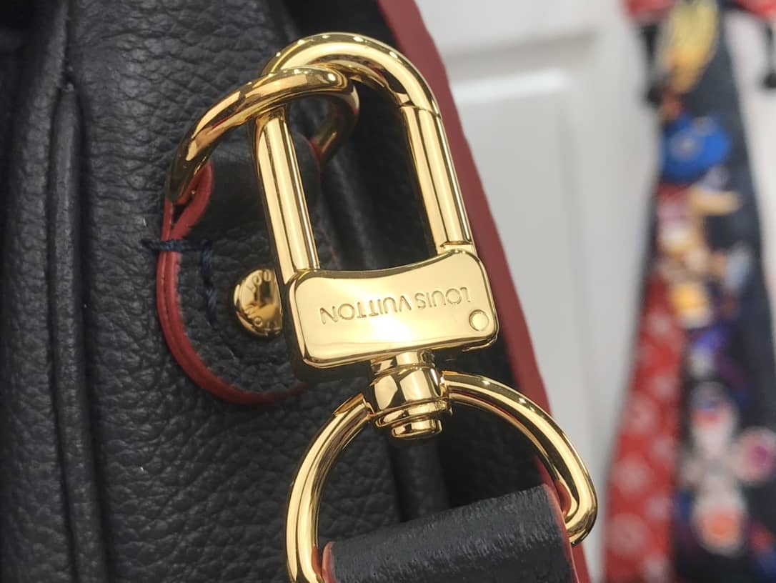 Louis Vuitton Pochette Metis Braided Monogram Empreinte Replica Black M43942