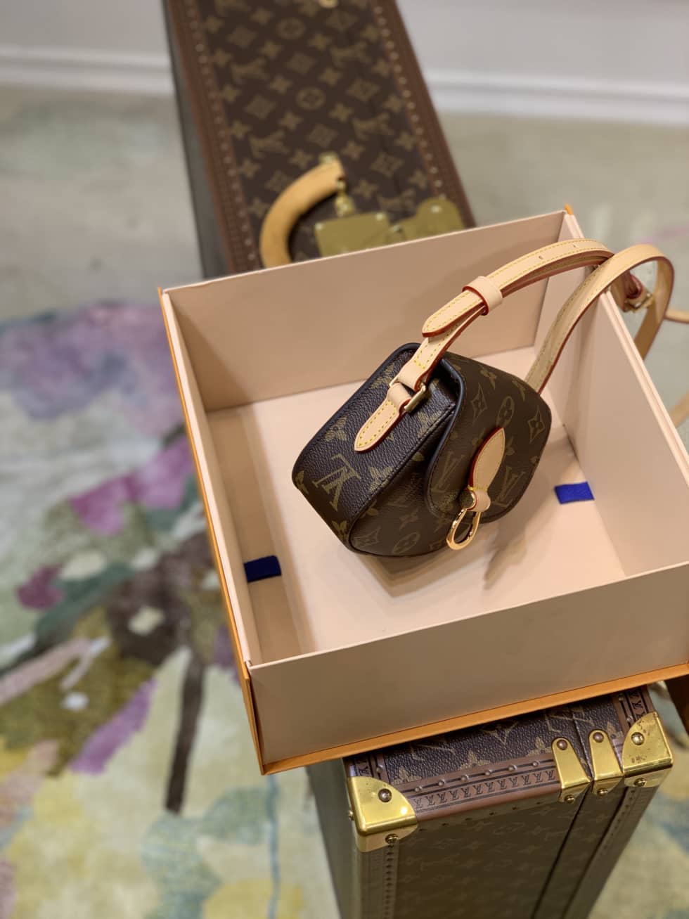 Louis Vuitton Monogram Bebe Saint Cloud M51245 Replica Messenger Bag