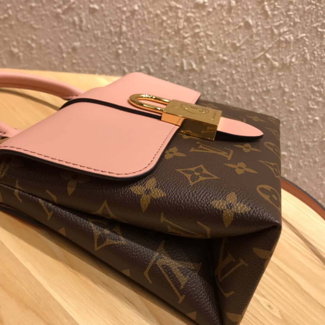 Louis Vuitton Monogram Canvas Locky BB Bag Replica Pink M44321