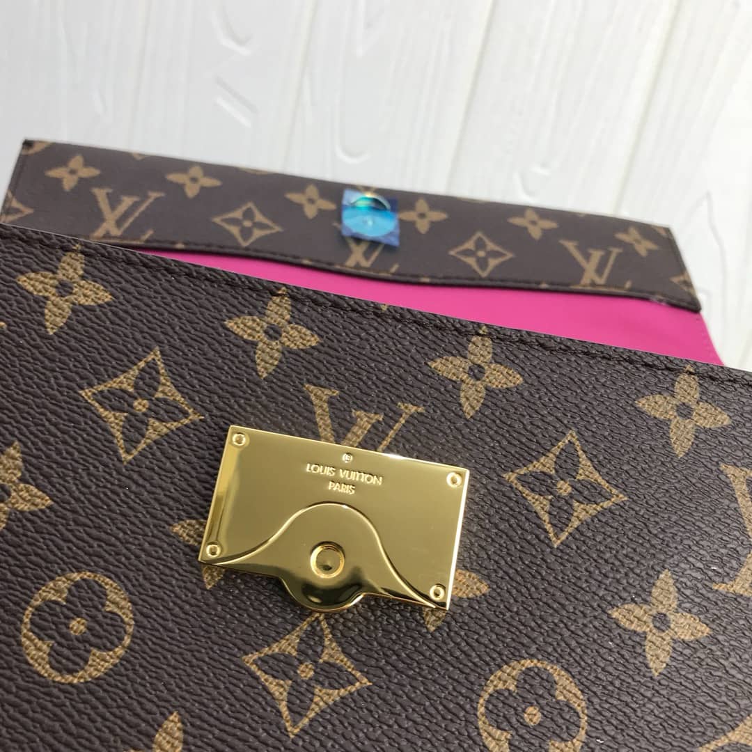 Louis Vuitton Cluny BB Monogram Canvas Shoulder Bag Replica Pink M42738