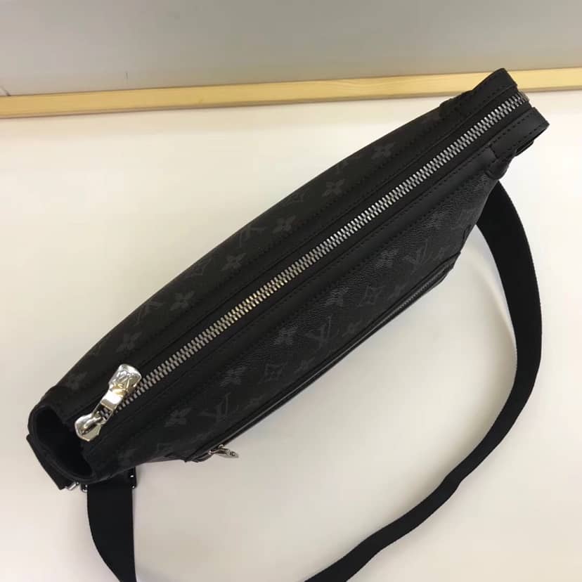 Louis Vuitton Odyssey Monogram Eclipse MM Messenger Bag Replica M44224