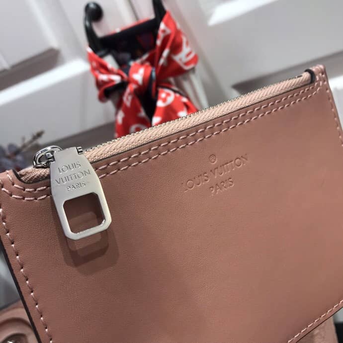 Louis Vuitton Mahina Hina PM Leather Tote Replica Pink M54353