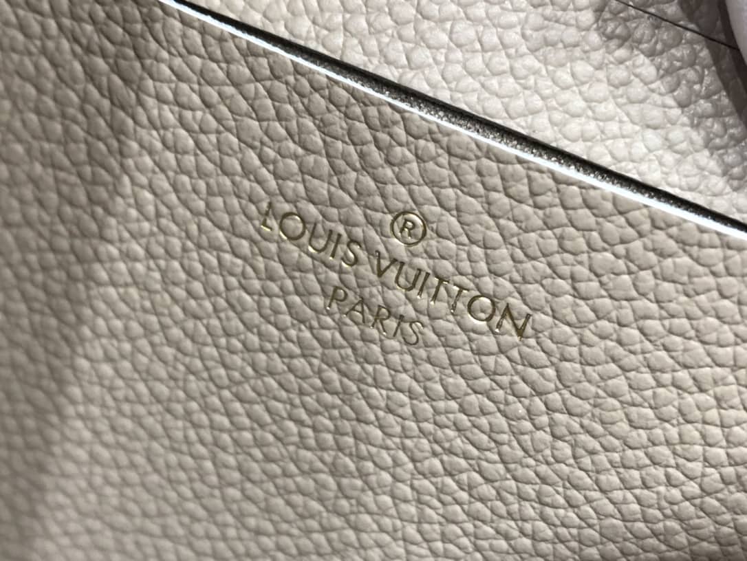 Louis Vuitton Double Zip Monogram Empreinte Leather Replica Pochette M80084