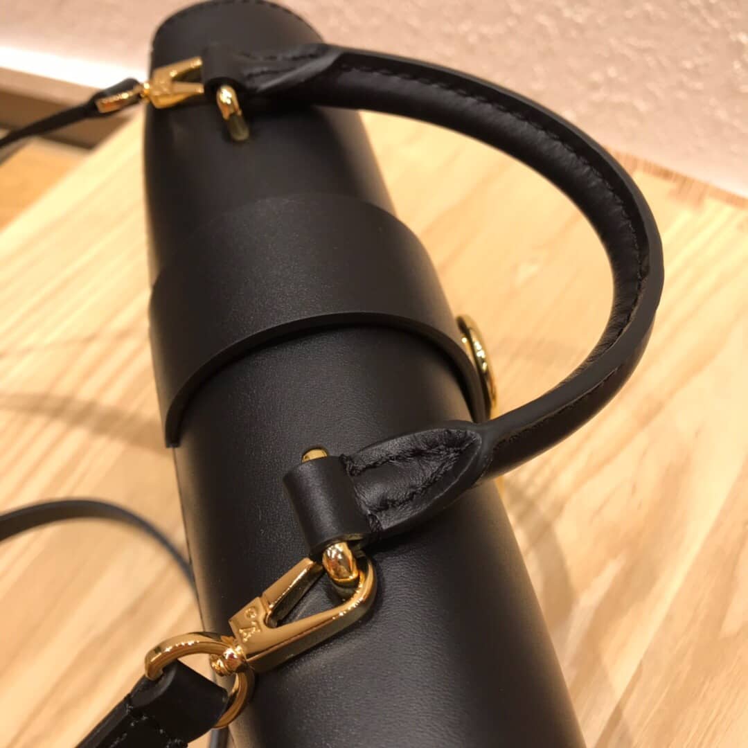 Louis Vuitton Monogram Canvas Locky BB Bag Replica Black M44321