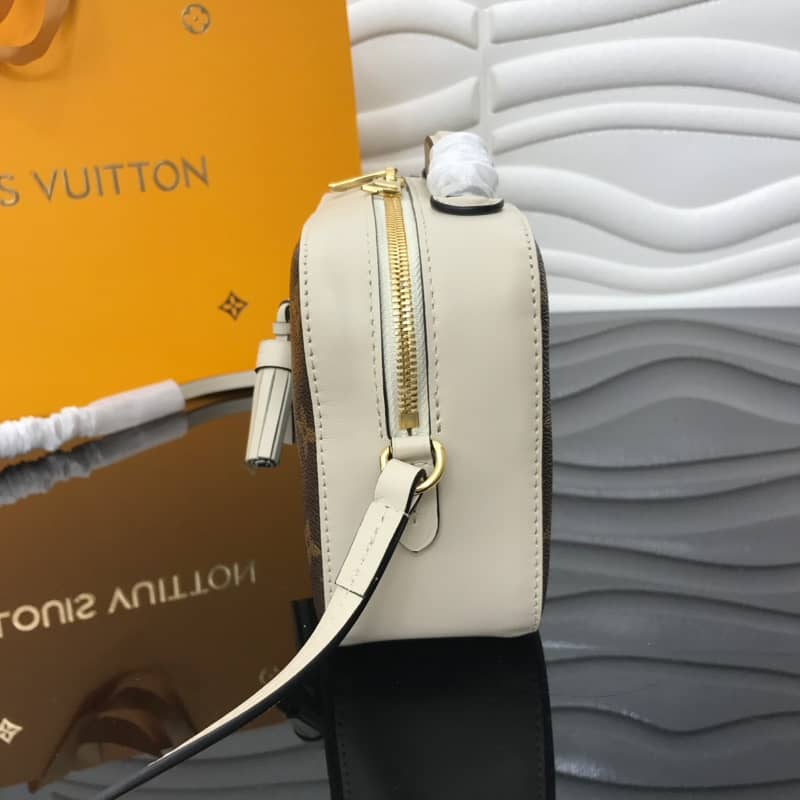 Louis Vuitton Saintonge Monogram Canvas Replica Shoulder Bag White M43557