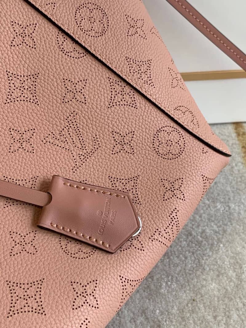 Louis Vuitton Mahina Hina PM Leather Tote Replica Pink M54353