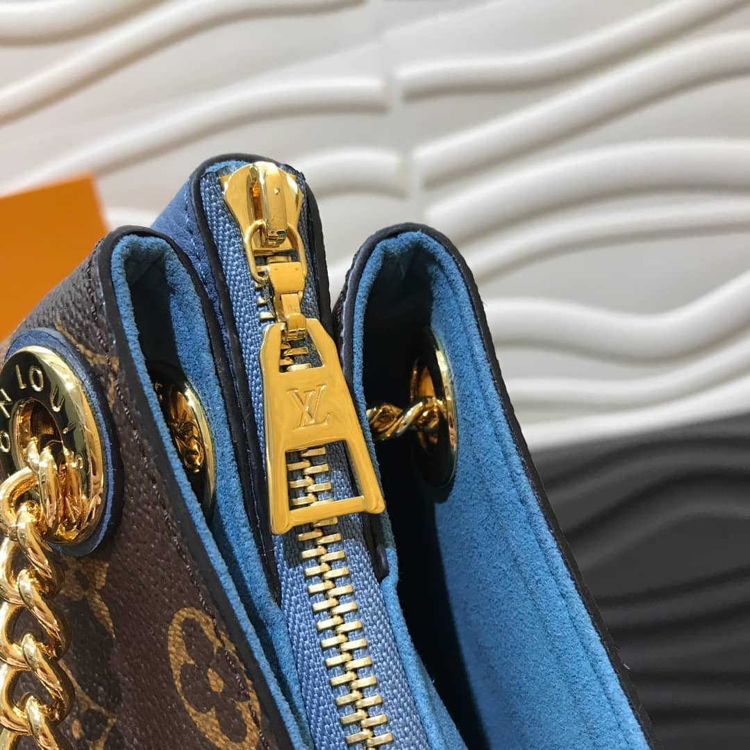 Louis Vuitton BB Surene Chain Shoulder Bag Replica Blue M43777
