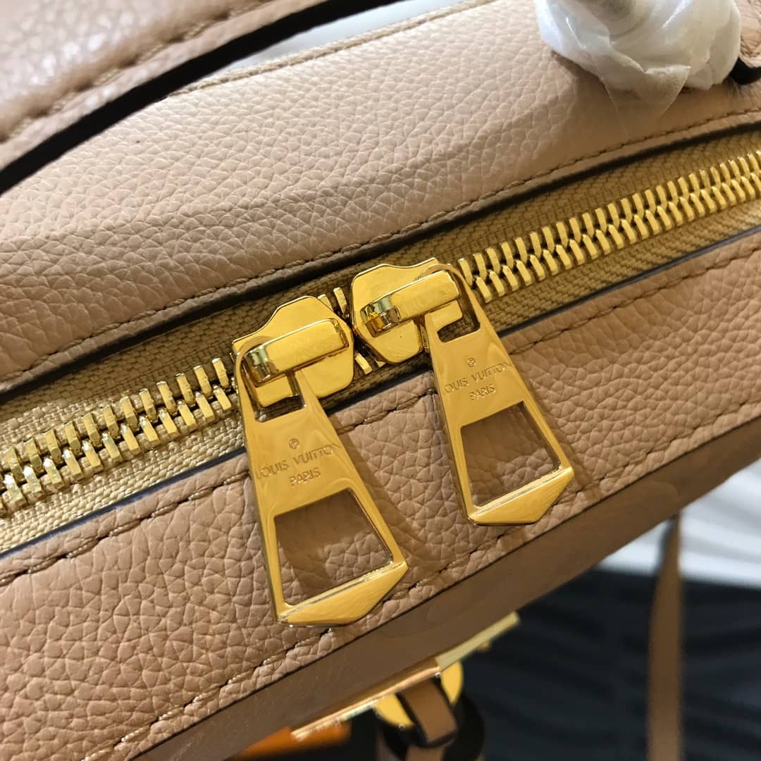 Louis Vuitton Monogram Empreinte Saintonge Replica Bag Beige M44606