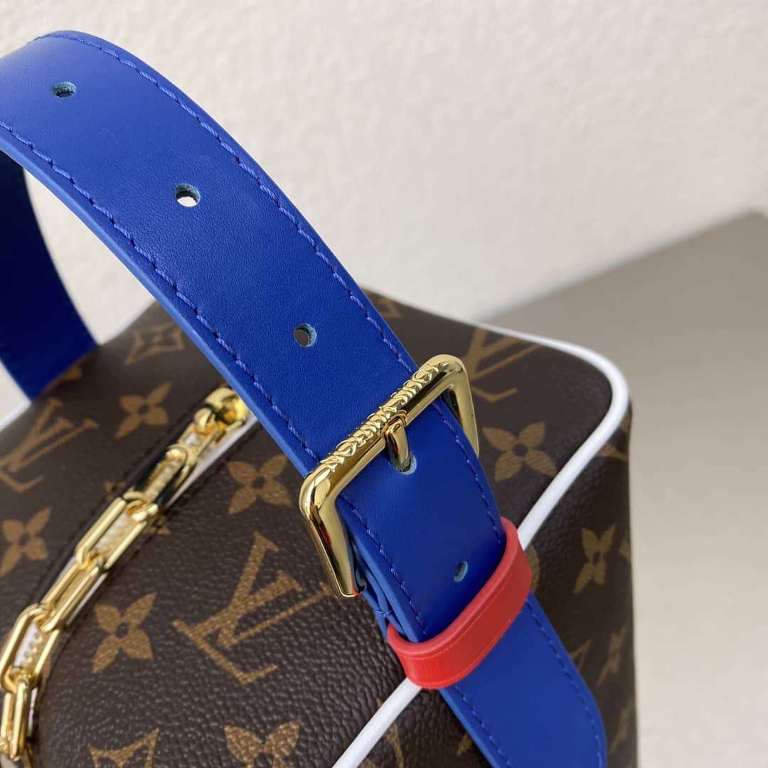 Louis Vuitton NBA Monogram Cloakroom Dopp Kit Replica Bag M45588