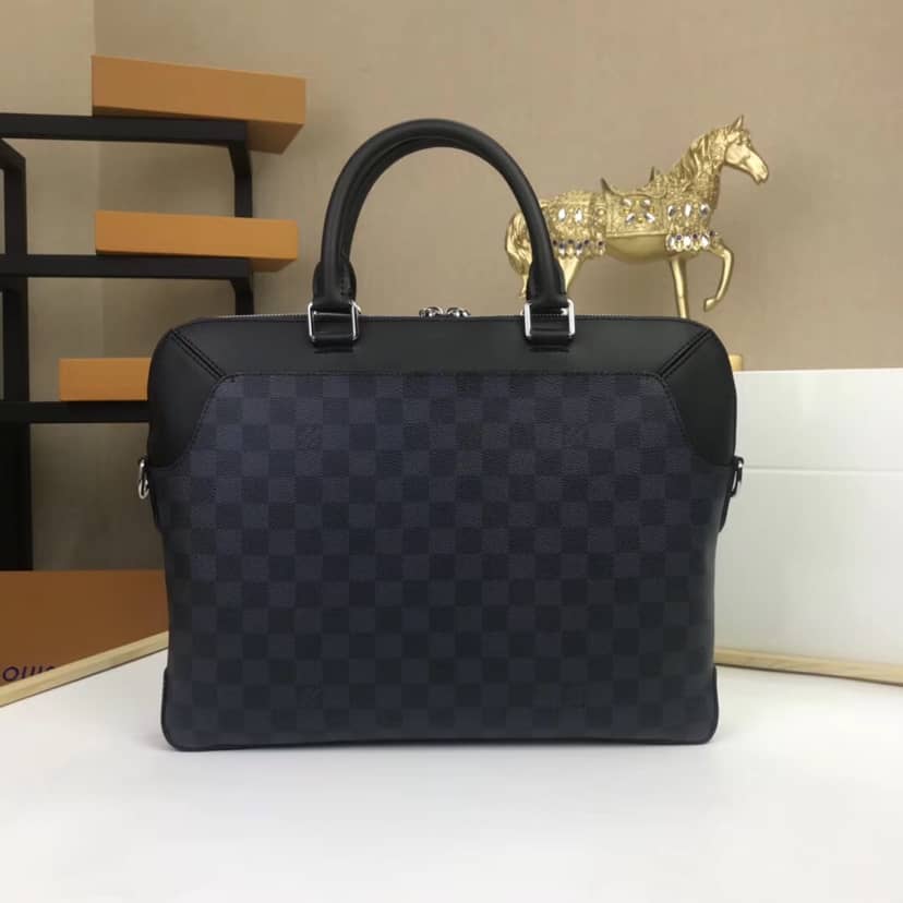 Louis Vuitton Damier Cobalt Oliver Briefcase Bag Replica N51199