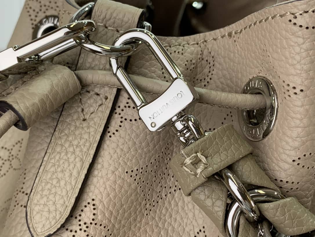 Louis Vuitton Bella Mahina Magnolia Leather Replica Bag M57068 Gray