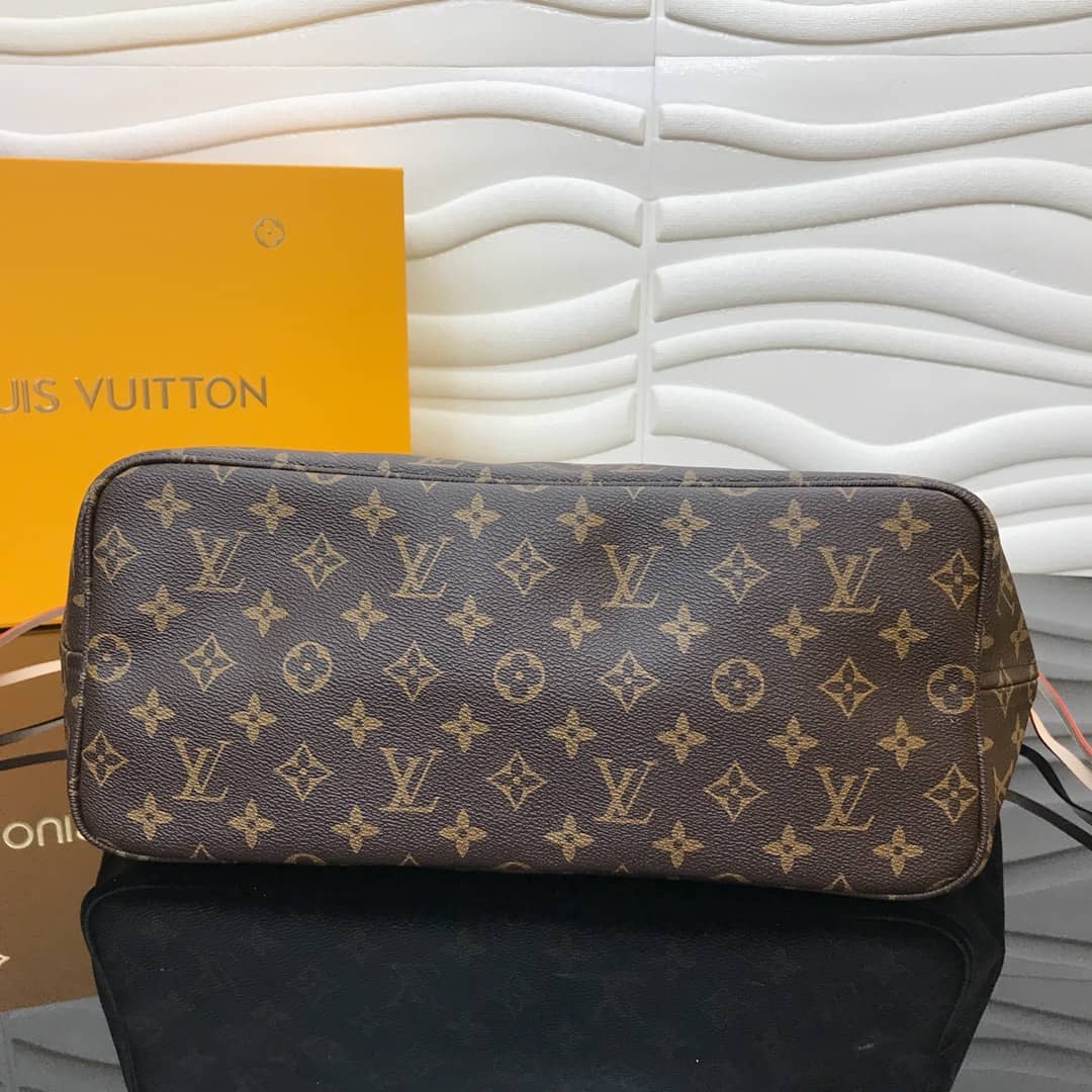 Louis Vuitton Monogram Neverfull MM Bag Replica Red M40995