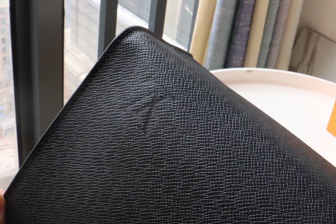 Louis Vuitton Robusto Briefcase Monogram Canvas Taiga Leather Replica Black M30591