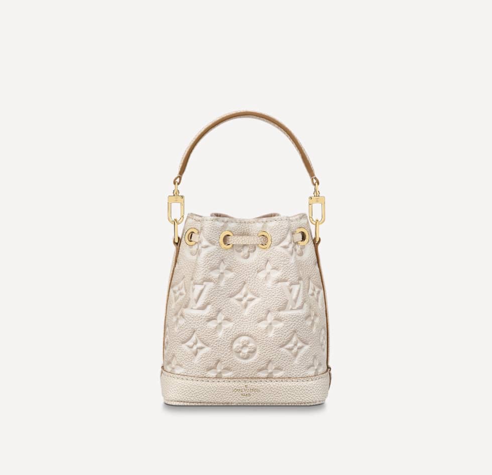 Louis Vuitton Nano Noé Light Beige M81463 Replica Bucket Bag
