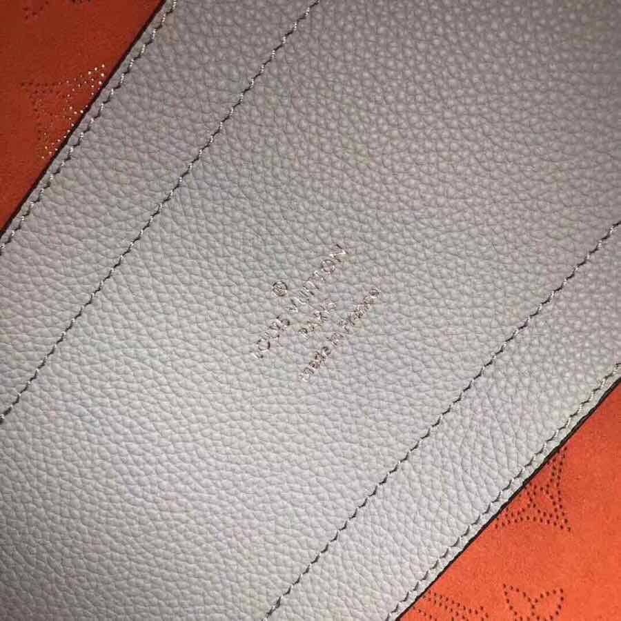 Louis Vuitton Mahina Hina PM Leather Tote Replica Blue M54353