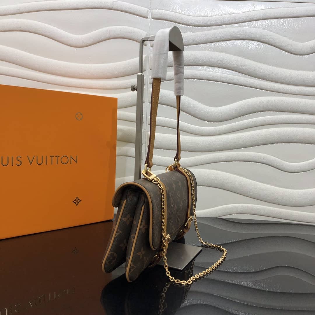 Louis Vuitton Vintage Monogram Canvas Shoulder Bag Replica M51162