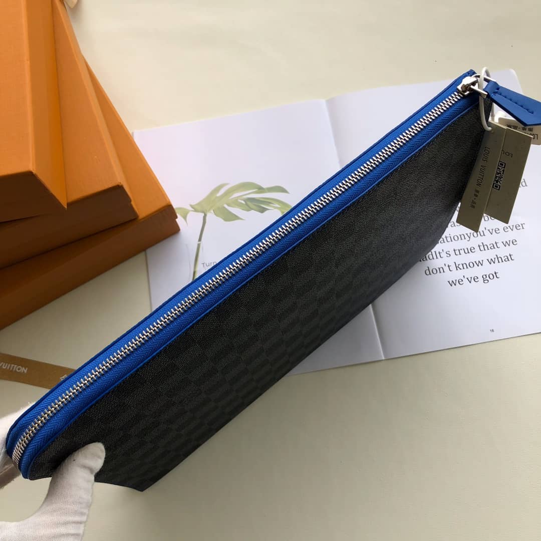 Louis Vuitton Pochette Jour PM Damier Graphite Bag Replica N64032