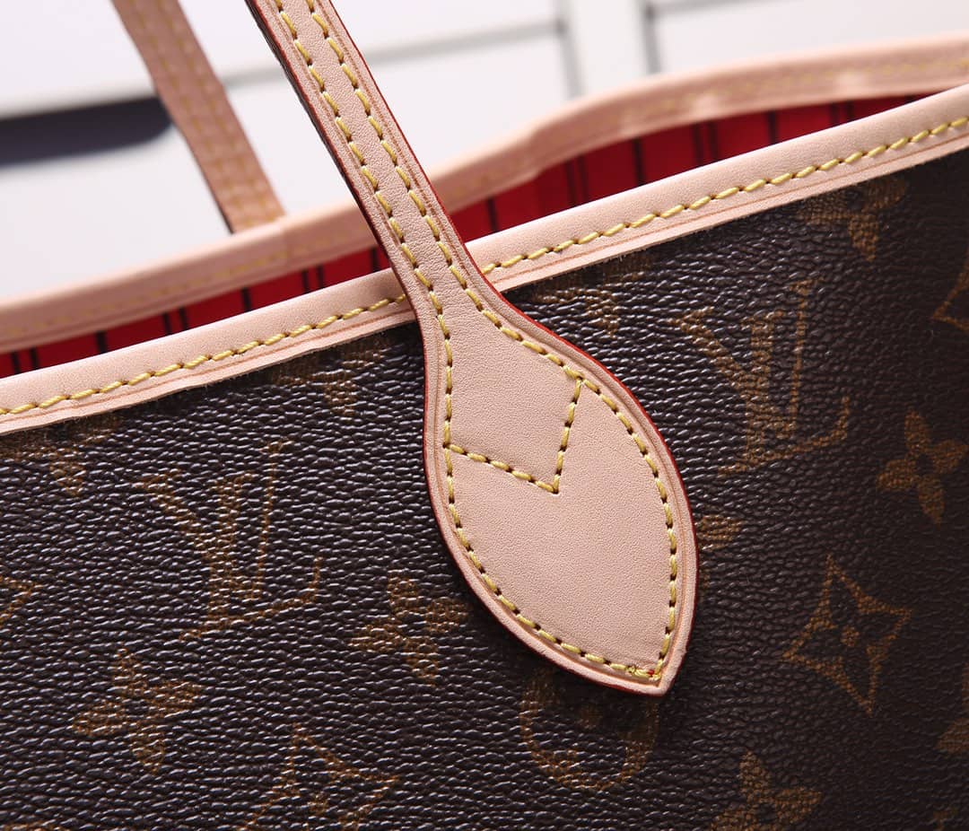 Louis Vuitton Monogram Neverfull MM Bag Replica Red M40995