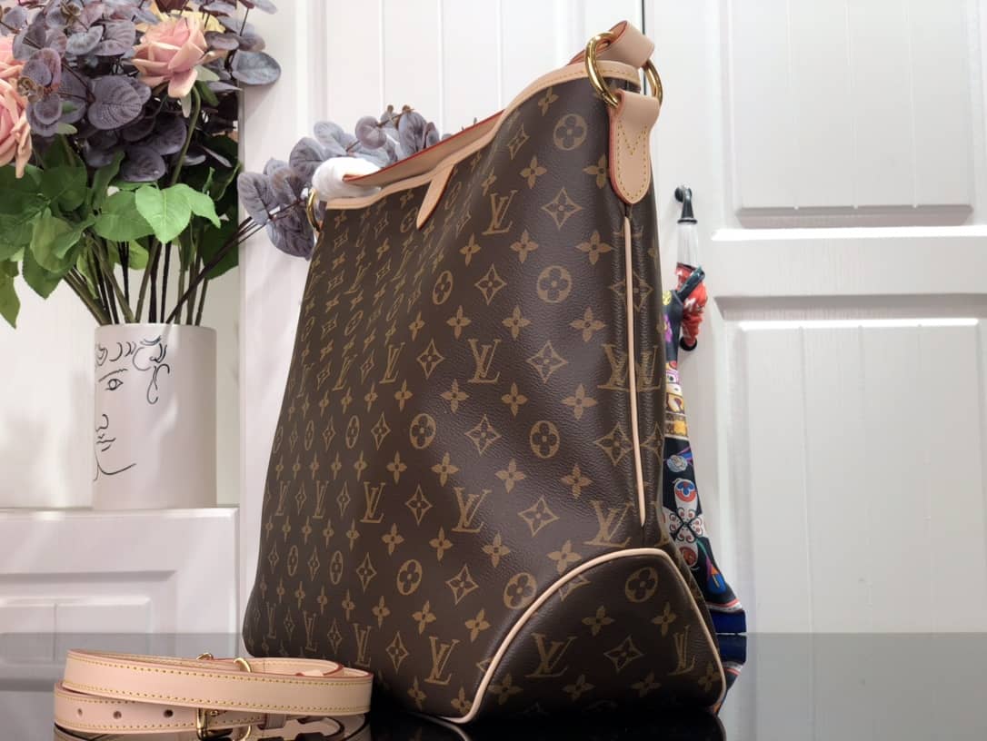Louis Vuitton Delightful Tote Monogram Shoulder Bag Replica Brown M40353