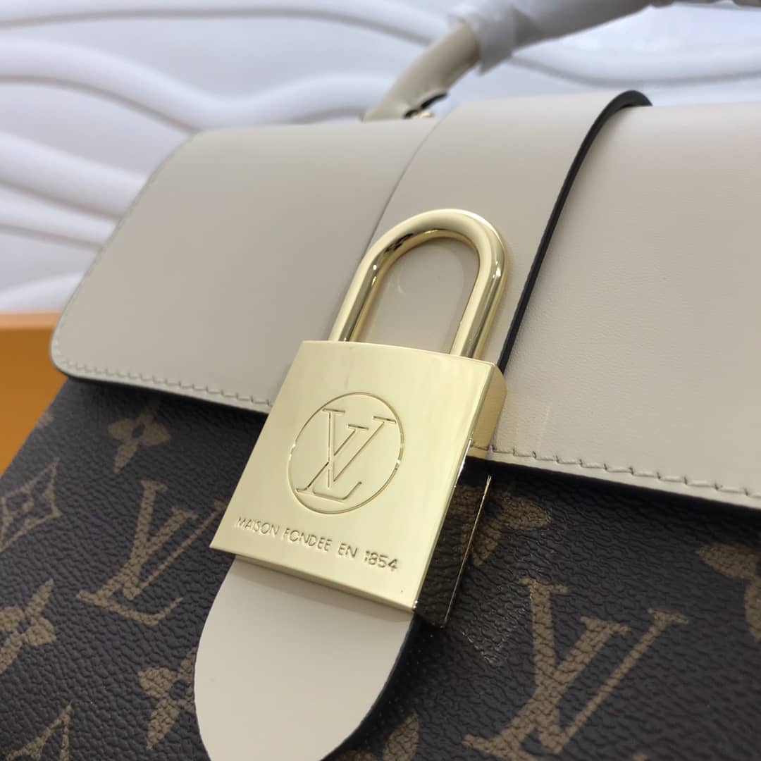 Louis Vuitton Locky BB Replica Crossbody Handbag Beige M44321