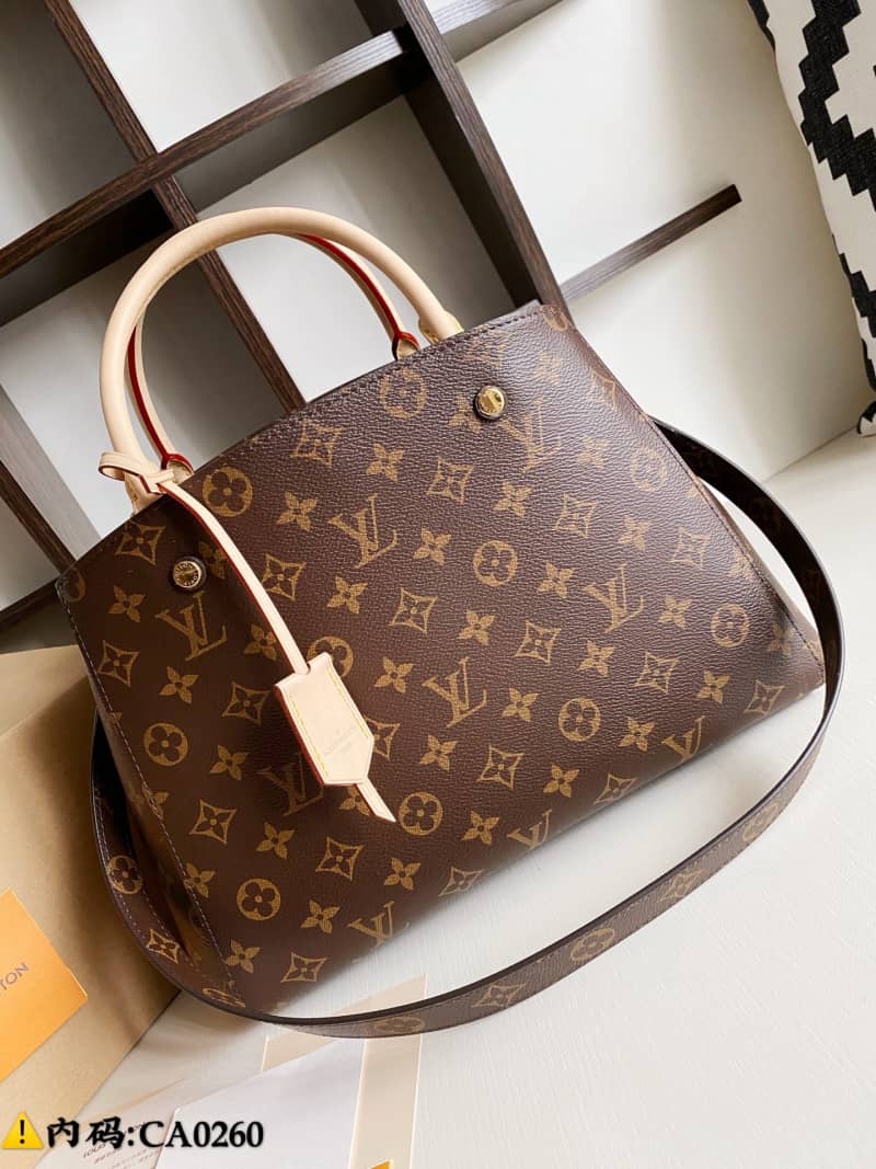 Louis Vuitton Montaigne MM Monogram Canvas Bag Replica M41056