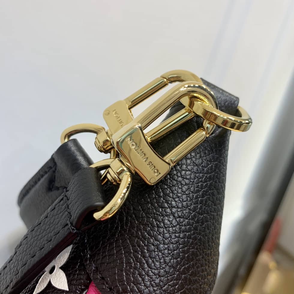 Louis Vuitton Bagatelle BB Monogram Empreinte Black White M46091 Replica Hobo