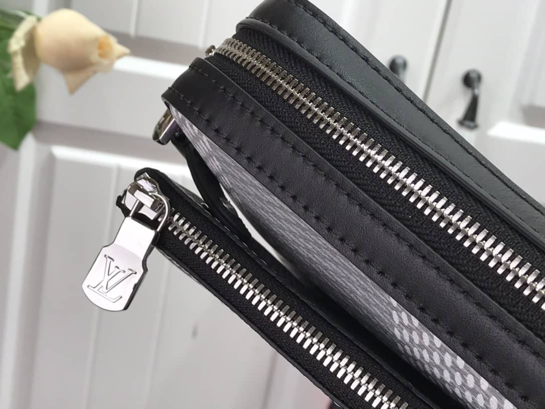 Louis Vuitton Virgil Abloh Trio Multi Replica Messenger Bag Gray M69443