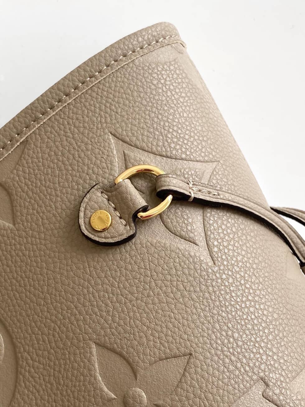 Louis Vuitton Monogram Empreinte Neverfull MM Brown M45685 Replica Tote