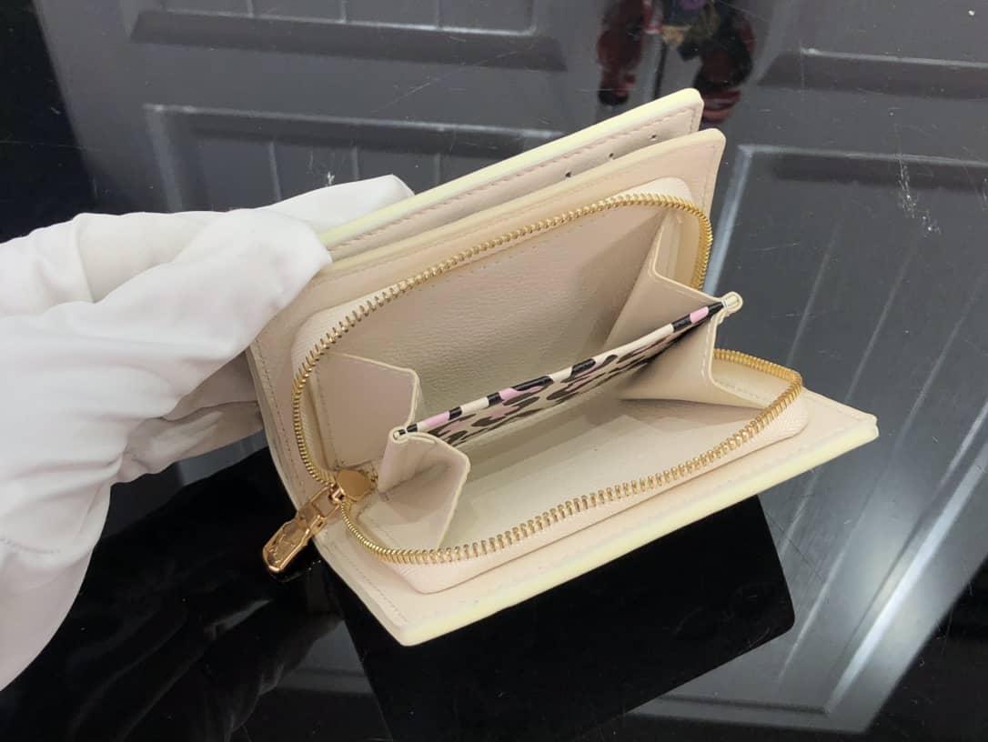 Louis Vuitton Monogram Empreinte Portefeiulle Clear Replica Wallet M80754