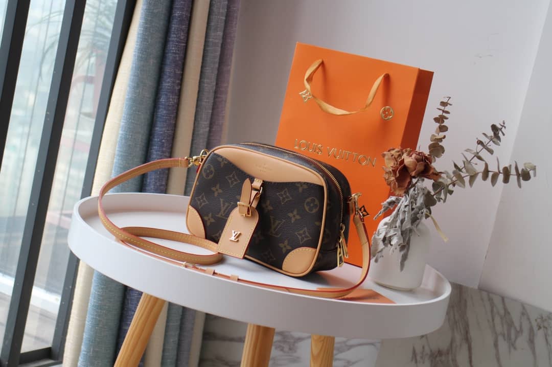 Louis Vuitton Monogram Canvas Deauville Mini Replica Bag M45528