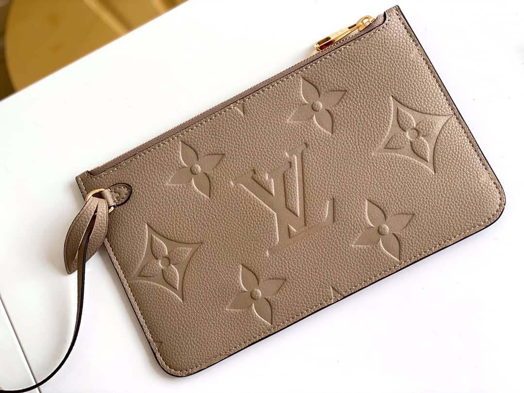 Louis Vuitton Monogram Empreinte Neverfull MM Brown M45685 Replica Tote