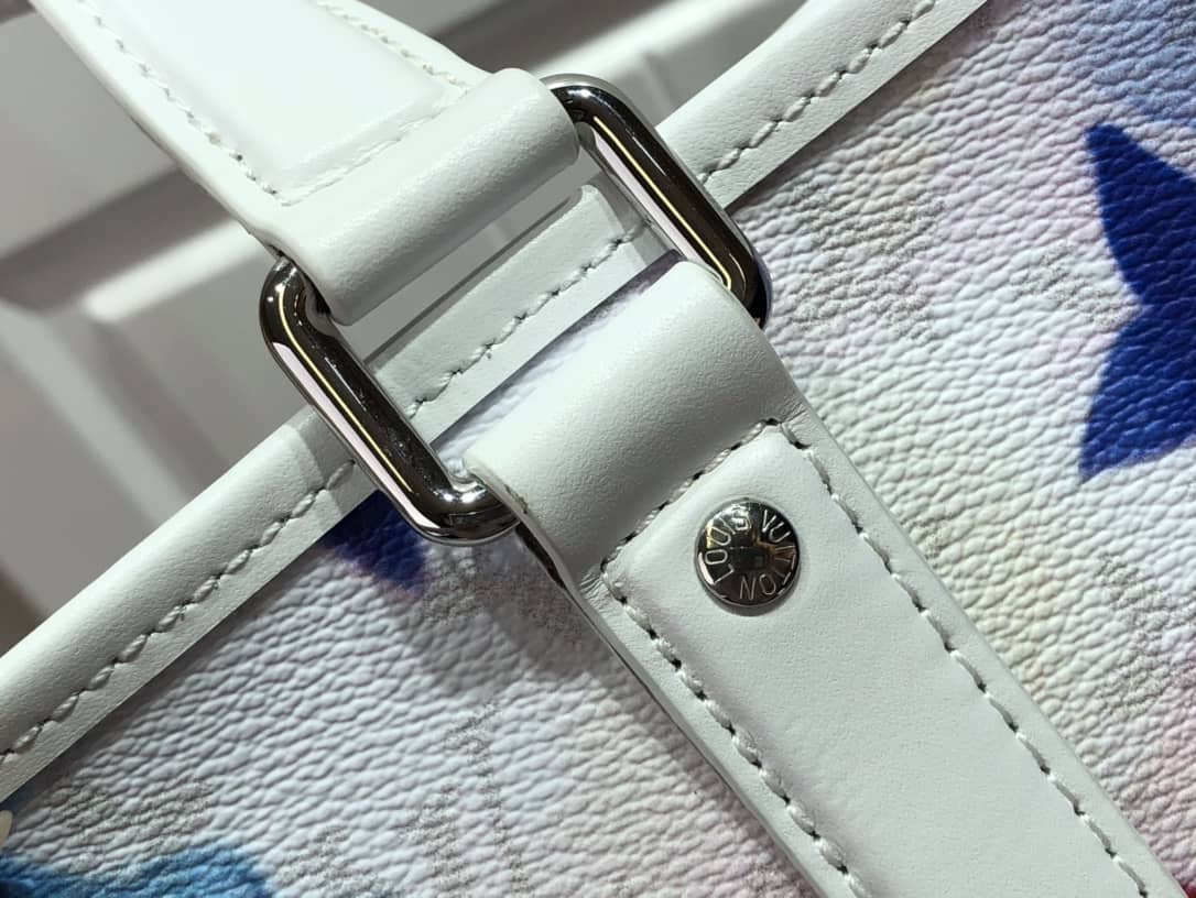 Louis Vuitton Weekend GM Watercolor Monogram Tote Replica Blue M45754