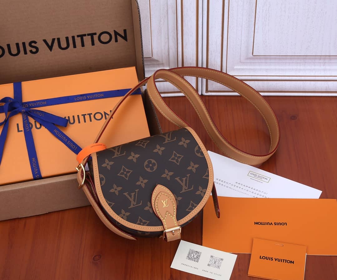 Louis Vuitton Monogram Canvas Tambourin Replica Bag M44860