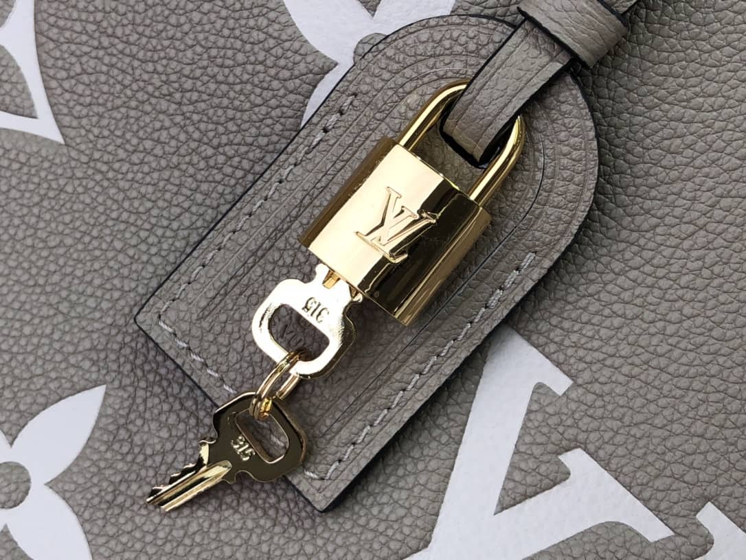 Louis Vuitton Grand Palais Monogram Empreinte Bag Replica Gray M45811