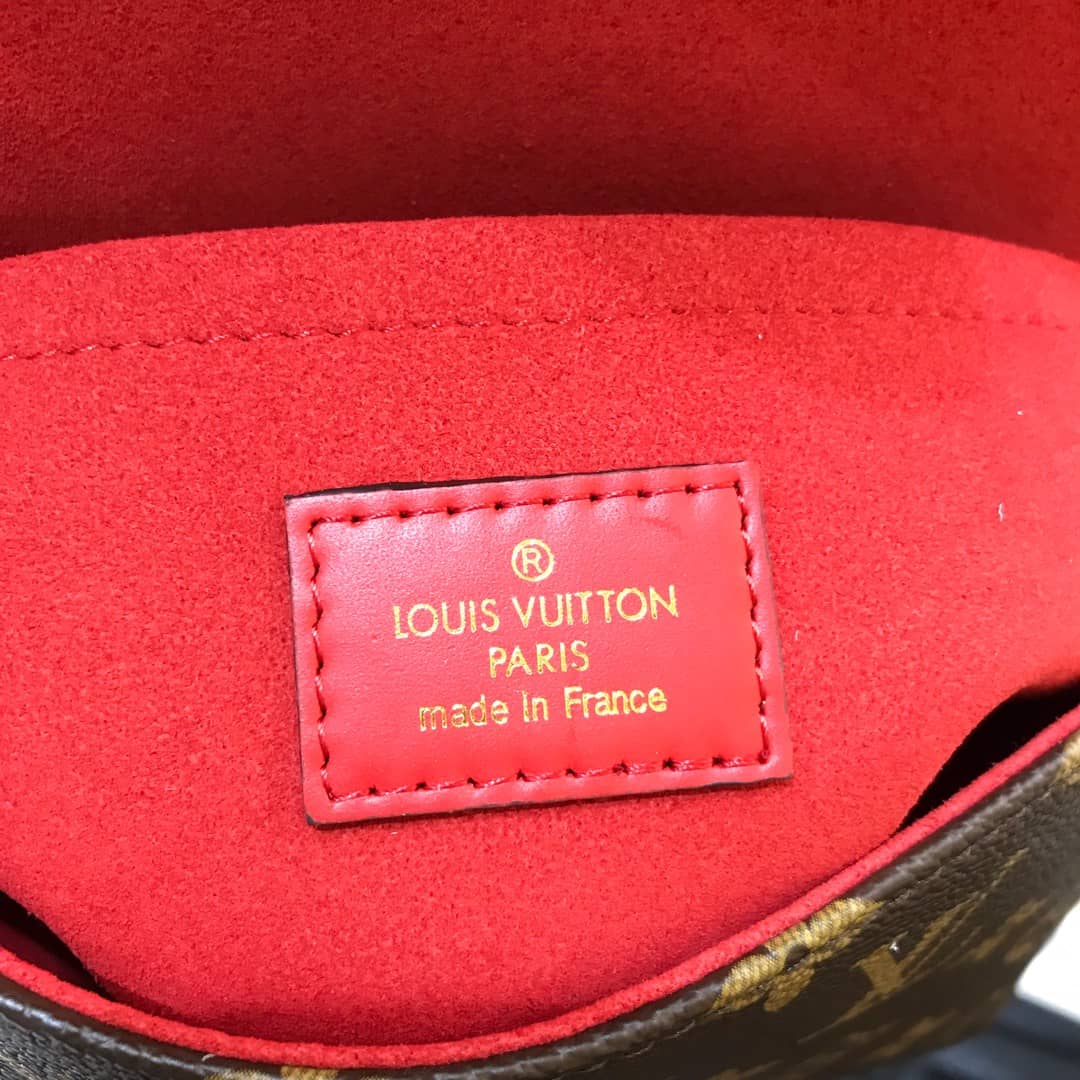 Louis Vuitton Locky BB Replica Shoulder Handbag Red M44080