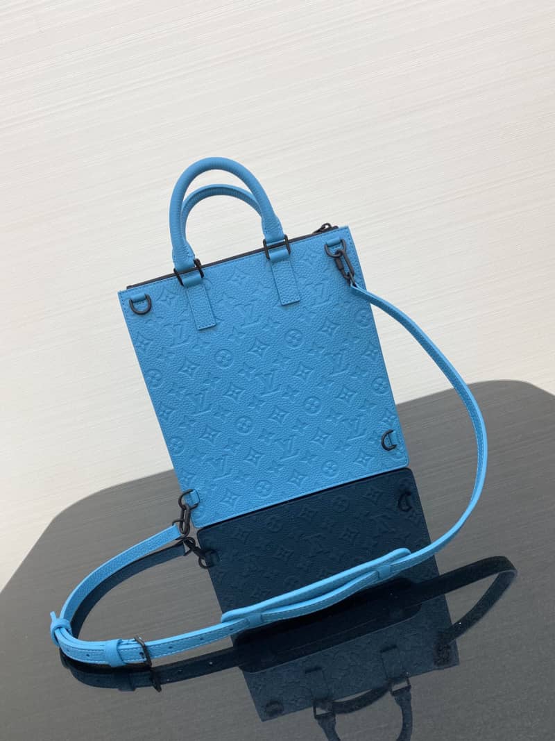 Louis Vuitton Sac Plat Messenger Bag Replica Blue M55891