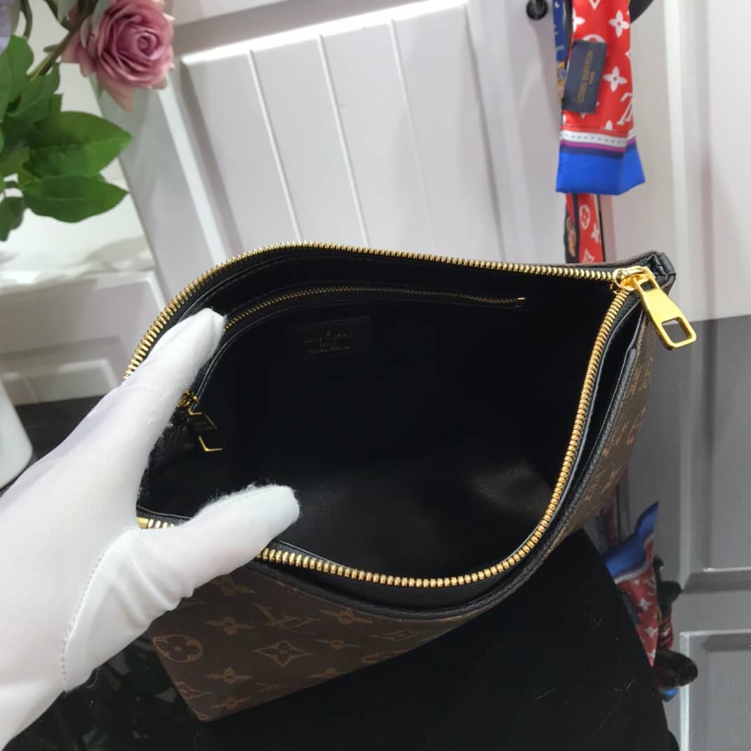 Louis Vuitton Pallas Beauty Case Monogram Canvas Replica Black M64123