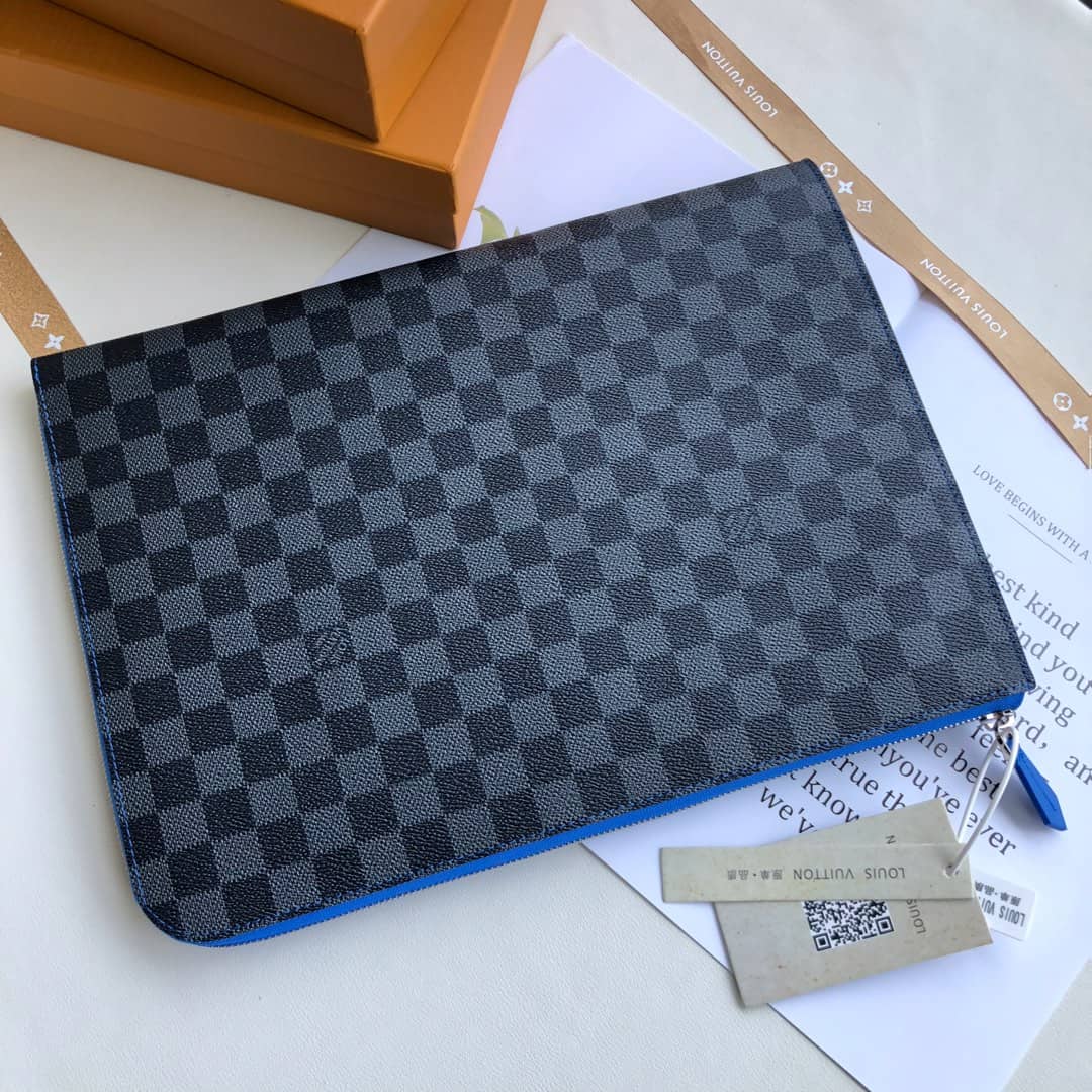 Louis Vuitton Pochette Jour PM Damier Graphite Bag Replica N64032