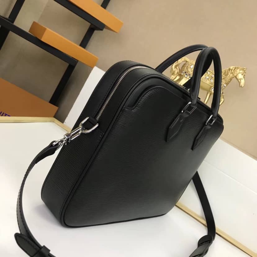 Louis Vuitton Dandy MM Epi Leather Bag Replica Black M54404